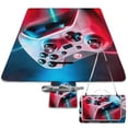 thumbnail image 1 of Awypu Controller Beeple Modern Square Outdoor Picnic Mat for Camping, Park, Beach, Grass, Outdoor 58.3x58.3in, 1 of 6