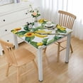 thumbnail image 1 of Awypu Fruit Cartoon Floral Pattern Square Fitted Tablecloth 100% Polyester Fiber 40*40, 1 of 8
