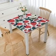 thumbnail image 1 of Awypu Fruit Cartoon Floral Pattern Square Tablecloth with Elastic Edge 100% Polyester Fiber 46*46, 1 of 8
