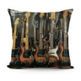 Awypu Guitars Short Plush Pillowcase 1PC Breathable Fabric for All