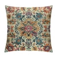 thumbnail image 1 of Awypu Moslion Carpet Pattern Boho Style Ethnic Decorative Throw Waist Pillow Case Pillowcase 12x12in, 1 of 5