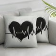 thumbnail image 1 of Awypu Mothers Day Pillow Covers Mom Heart Throw Pillow Covers Happy Mother's Day Decorative Pillow Case Red Love Cushion Cases Soft  Pillowcase for Couch Sofa Bedroom  2pcs 12x12in, 1 of 6