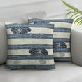 thumbnail image 1 of Awypu  Pack of 2 Farmhouse Throw Pillow Cover Cushion Stripe Decoration Buffalo Retro Pillowcase with Hidden Zipper for Sofa Bedroom Car White, 1 of 6