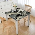 thumbnail image 1 of Awypu Palm Leaves with Lush Branches and Leaves Square Tablecloth Great for Home Kitchen/Parties/Holiday Dinner 100% Polyester Fiber 46*46, 1 of 8