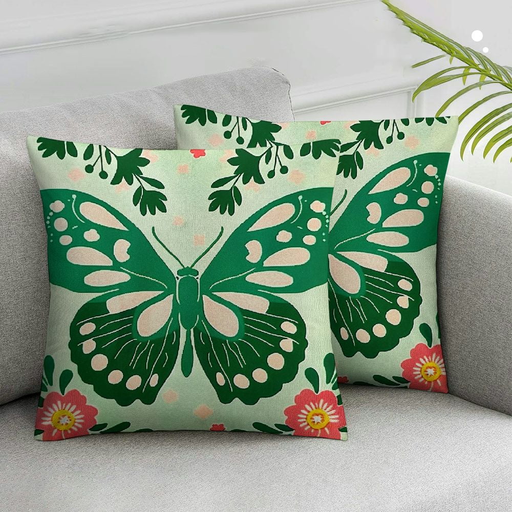 Awypu Preppy Throw Pillows Covers Decorative Cute Preppy Aesthetic