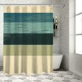 thumbnail image 1 of Awypu Shower Curtain Set - Waterproof, Beautiful Design, Various Sizes, Easy Installation White, 1 of 7