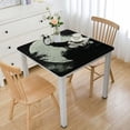 thumbnail image 1 of Awypu Square Fitted Table Cloths 100% Polyester Fiber 40*40, 1 of 8