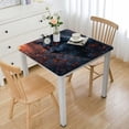 thumbnail image 1 of Awypu Square Fitted Table Cloths 100% Polyester Fiber 52*52, 1 of 8
