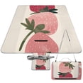 thumbnail image 1 of Awypu Square Outdoor Picnic Mat - Foldable & Lightweight Beach Blanket for Camping, Park, and Beach 58.3x58.3in, 1 of 6