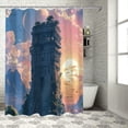 thumbnail image 1 of Awypu Waterproof Shower Curtain Multiple Sizes for Bathroom White, 1 of 7