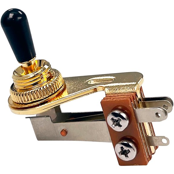 AxLabs Right Angle 3-Way, 2-Pole / 4-Lug Toggle Switch