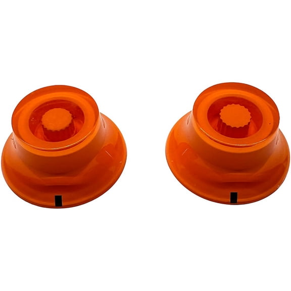 AxLabs Bell Knobs - No Numbers - 18 Spline (Set of 2)