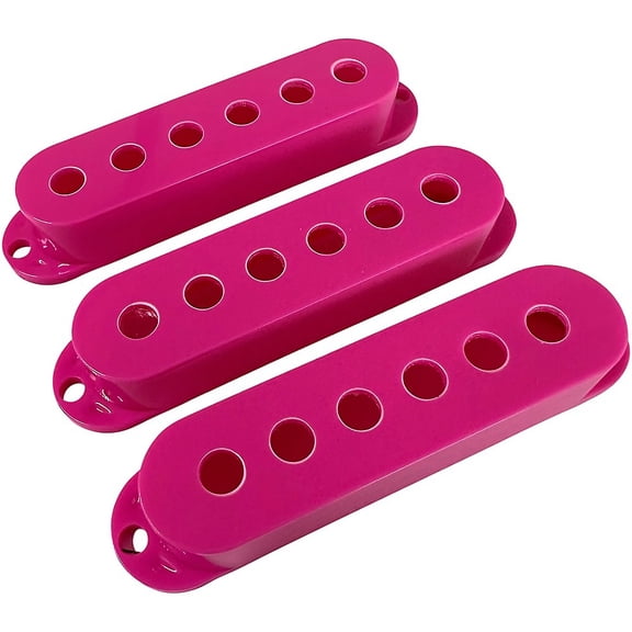 AxLabs Set Of Single Coil Pickup Covers In Modern Spacing (52/50/48) Purple