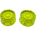 thumbnail image 1 of AxLabs Speed Knob With Black Lettering 2-Pack - Neon Green, 1 of 4