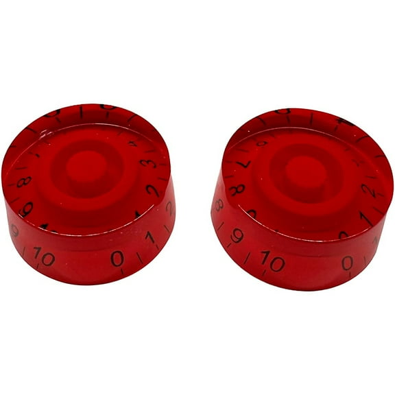 AxLabs Speed Knob (Black Lettering) - 2 Pack Red