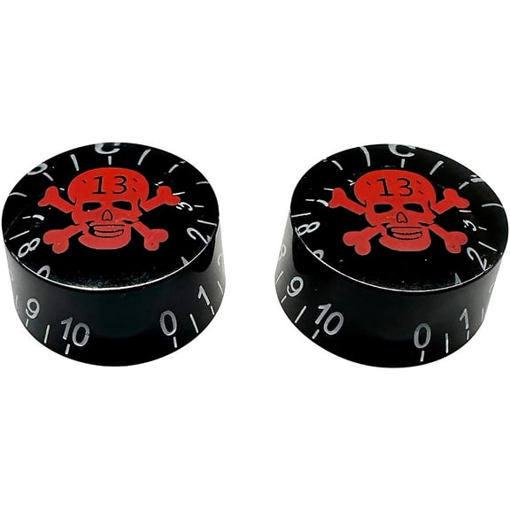 AxLabs Speed Knobs with Skull Graphic - 18 Spline (Set of 2)