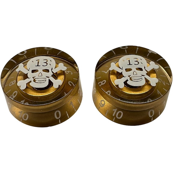 AxLabs Speed Knobs with Skull Graphic - 18 Spline (Set of 2)