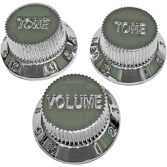 AxLabs Strat-Style Knob Set (3)