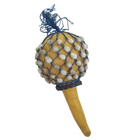 Axatse African Shaker - Maraca, Rumba Shaker - 3" X 6"