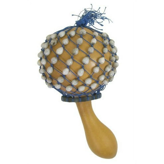 Axatse African Shaker - Maraca, Rumba Shaker - 4" X 8"