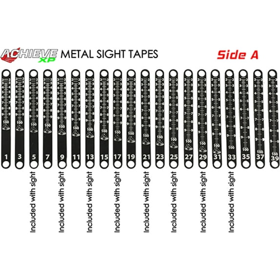Axcel Achieve XP Metal Sight Tape