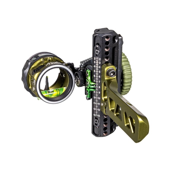 Axcel Driver Plus Slider Sight w/AVX-31 Scope BH Bridge-Lock .019 Green Fiber 1 Pin, Right Hand, 1502910