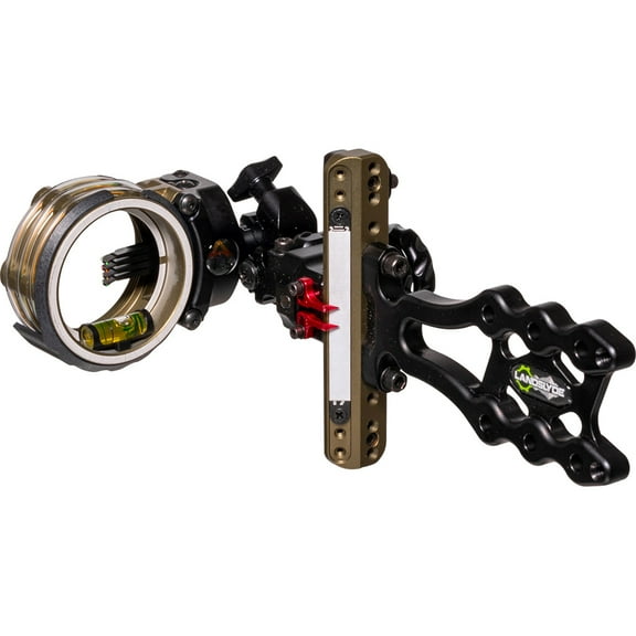 Axcel LANDSLYDE Slider Tactical Bowhunting Sight AccuStat II Micro 4 Pin .010