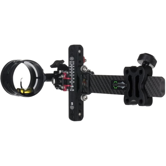 Axcel Landslyde Carbon Pro Single Pin Slider .019" Bow Sight