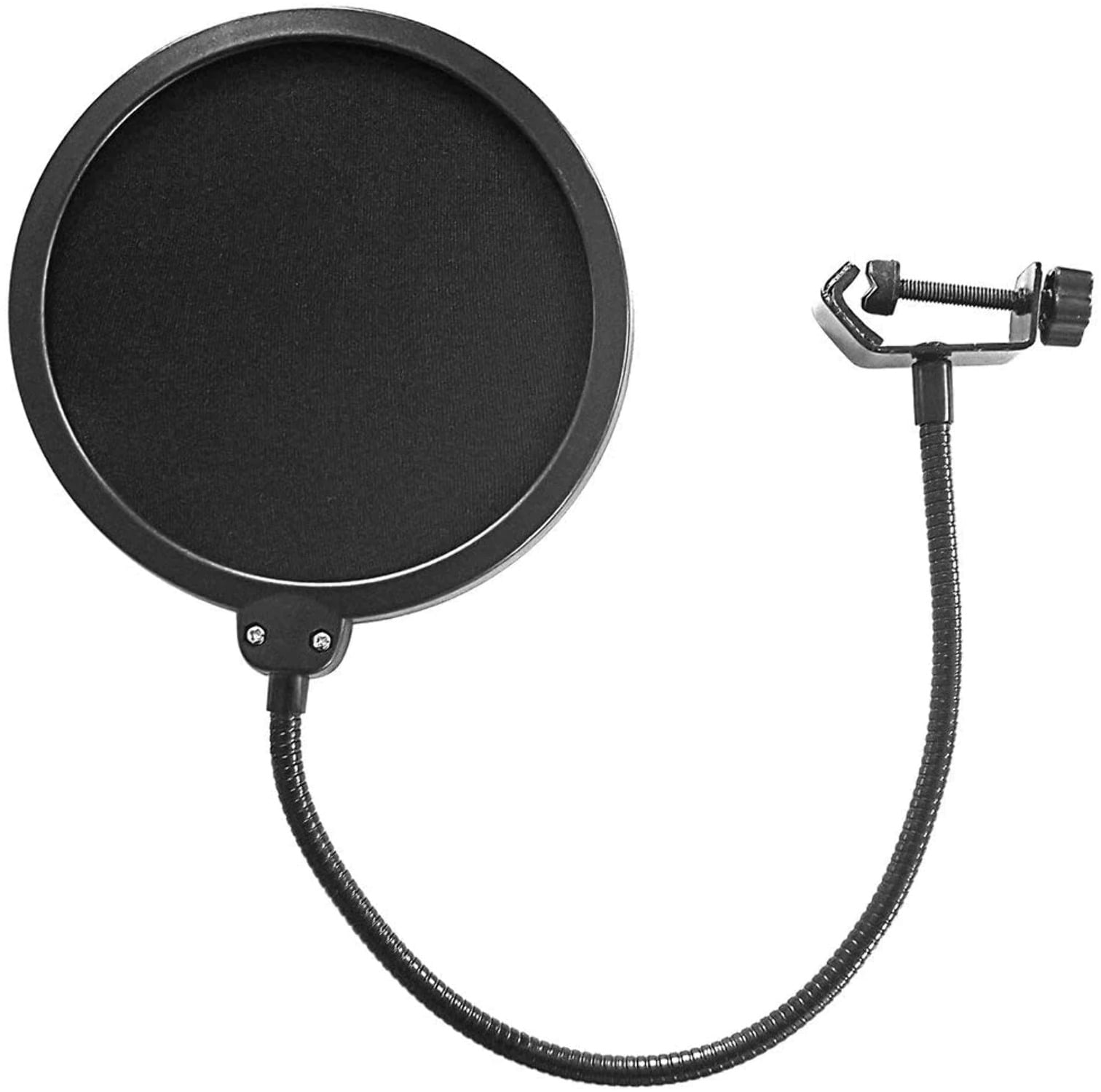 AxcessAbles 6 Inch Dual Layer Studio Microphone Pop Filter for