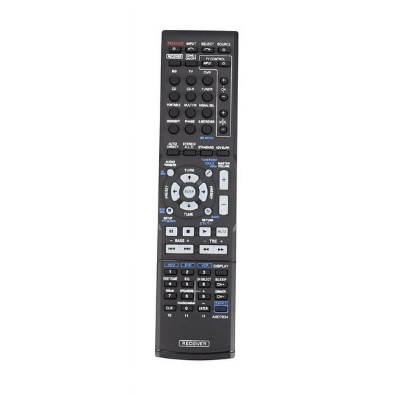 Axd7534 New Remote Control For Av Receiver Home Theater Axd7534 Vsx-819H-S Vsx-819H Vsx-519V-K,1 * remote control,black