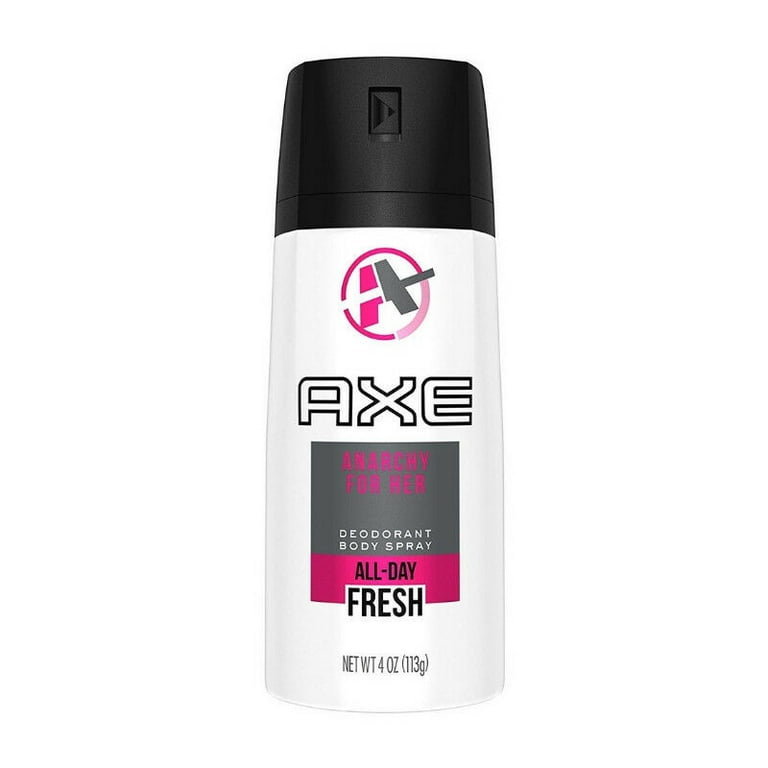 magasin hele Selskab Axe Anarchy Body Spray Deodorant for Women, 4 Oz - Walmart.com
