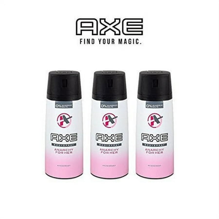 Axe Anarchy For Her Deodorant Spray 5 OZ PACK OF 3