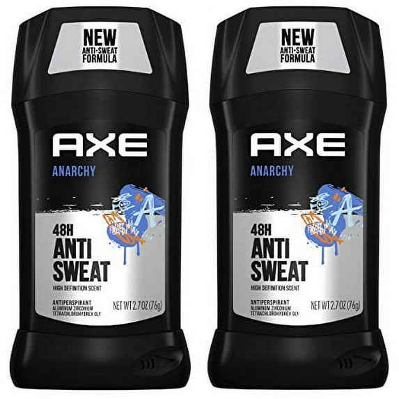 AXE Antiperspirant Deodorant Stick for Men Anarchy For Him 2.7 oz (pack of 2)