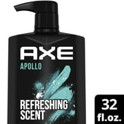 Axe Apollo Refreshing Daily Use Body Wash, Sage and Cedarwood, 32 fl oz