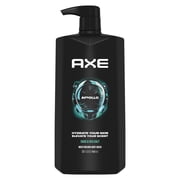 AXE Body Wash All-Day Fresh Shower Gel Apollo Sage & Cedarwood Men's Body Wash With Odor-Busting Prebiotics ,32 fl oz Pump