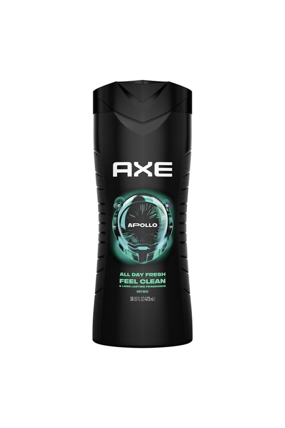 Apollo Refreshing Long Lasting Men's Body Wash, Sage and Cedarwood, 16 fl oz