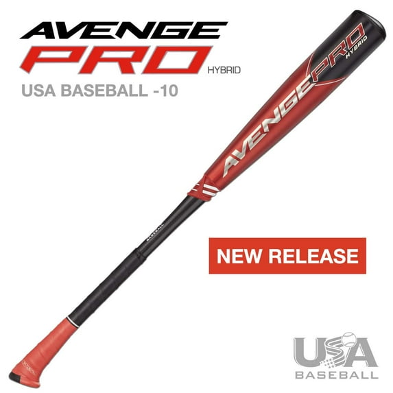 Axe Avenge Pro Hybrid -10 USA Baseball Bat: L194K 28" 18 oz.