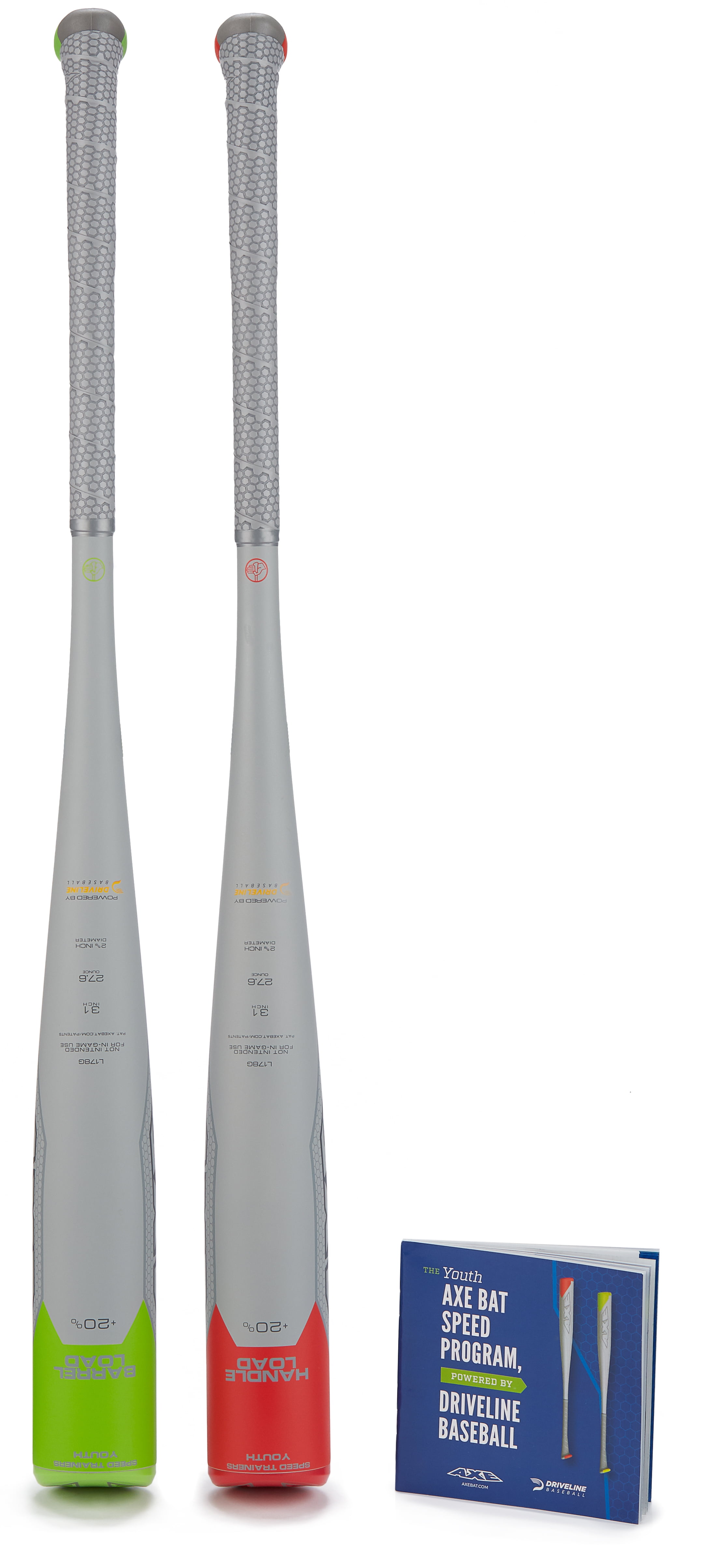 Axe Bat Youth Speed Trainers (+20 Barrel Load, +20 Handle Load), 25/