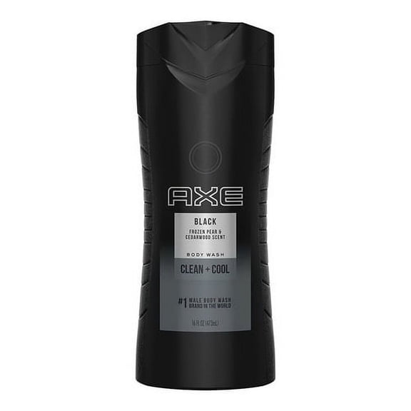 Axe Black Body Wash Clean Plus Cool For Men, 16 Oz, 3 Pack