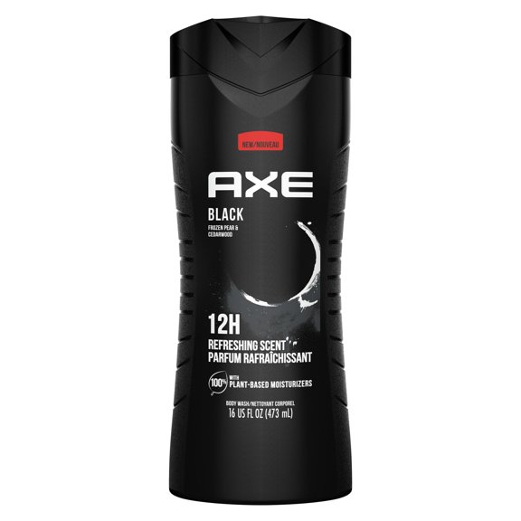 Axe Black Body Wash Clean Plus Cool For Men, 16 Oz