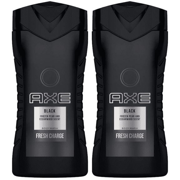 Axe Black Frozen Pear & Cedarwood Scent, Fresh Charge Body Gel 3in1 8.45 oz., each