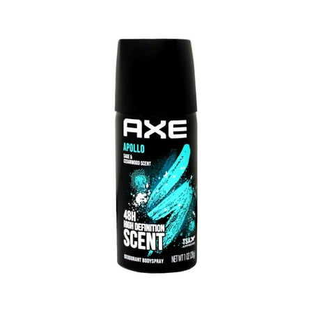 Axe Body Spray Apollo, Travel size, 1 Ounce