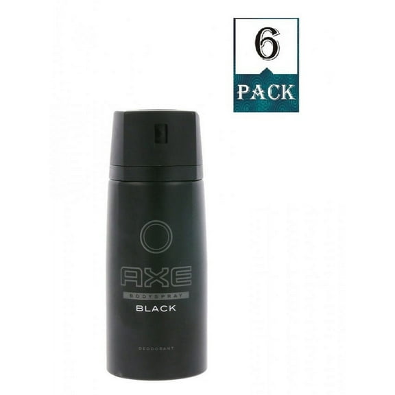 Axe Body Spray Deo Black 150 Ml (Pack Of 6)