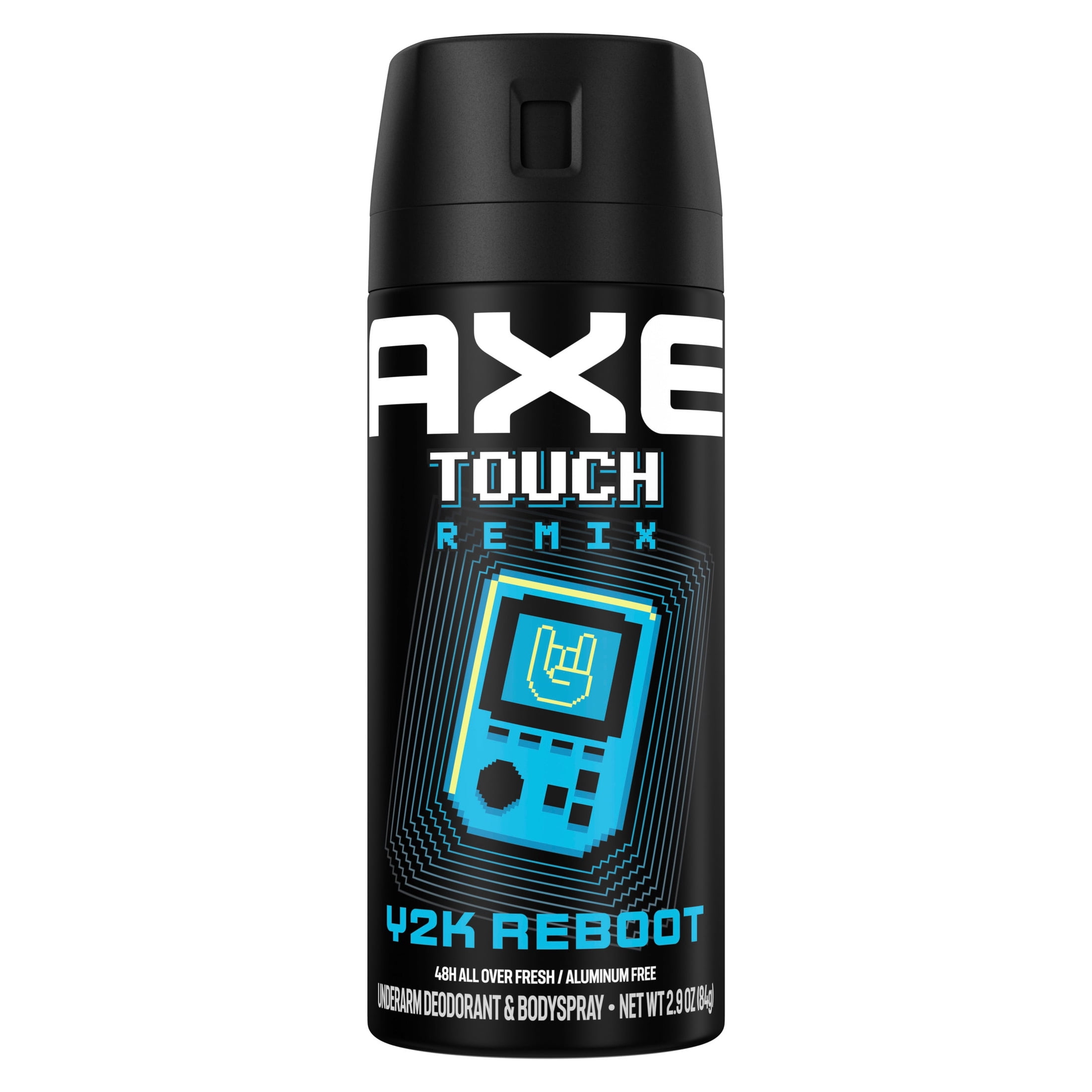 AXE Y2K Reboot Underarm Deodorant Body Spray Touch Remix, 2.9 oz