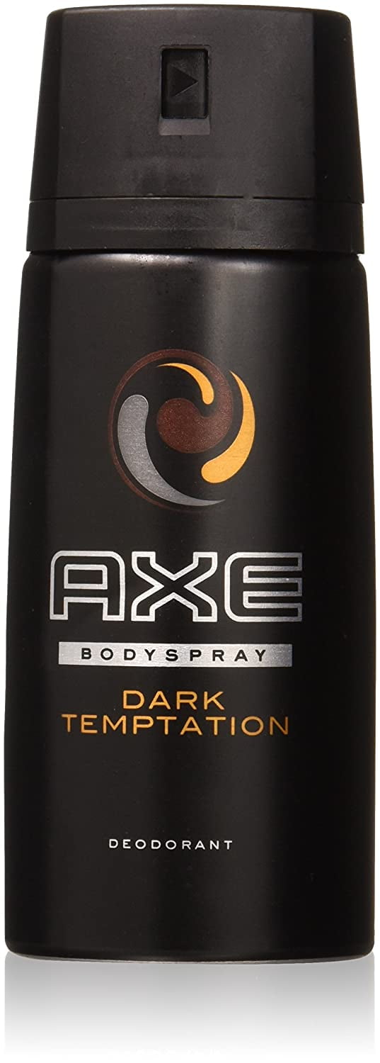Axe Body Spray for Men Dark Temptation 150ml (5.07 Oz) 2 Pk Axe