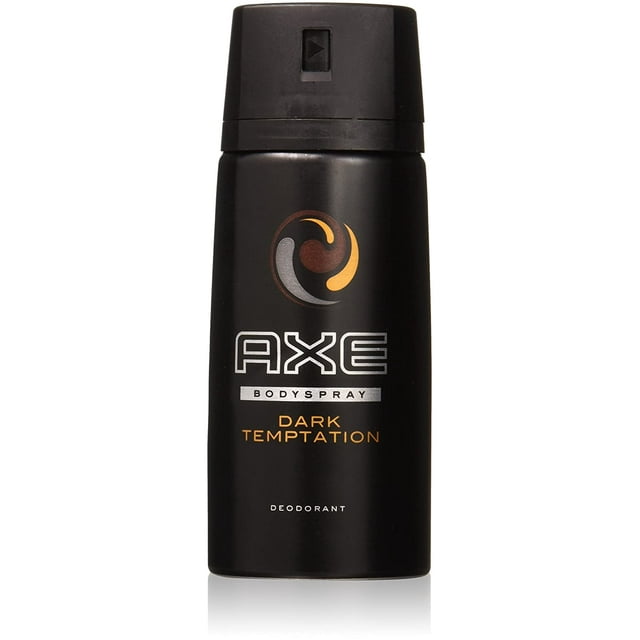 Axe Body Spray for Men Dark Temptation 150ml (5.07 Oz) 2 Pk Axe