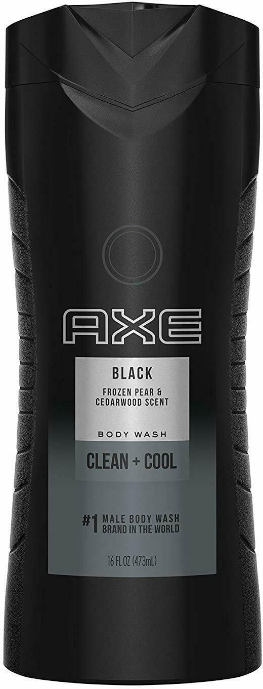 Axe Body Wash, Black 16 oz (Pack of 2)