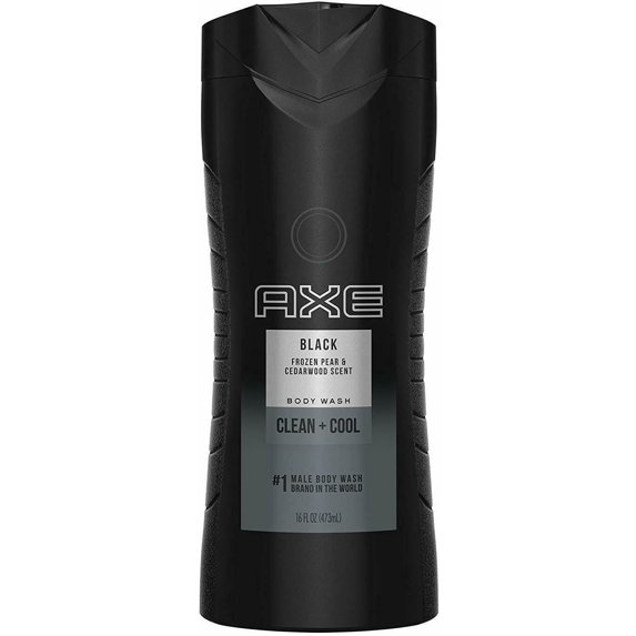 Axe Body Wash, Black 16 oz (Pack of 2)