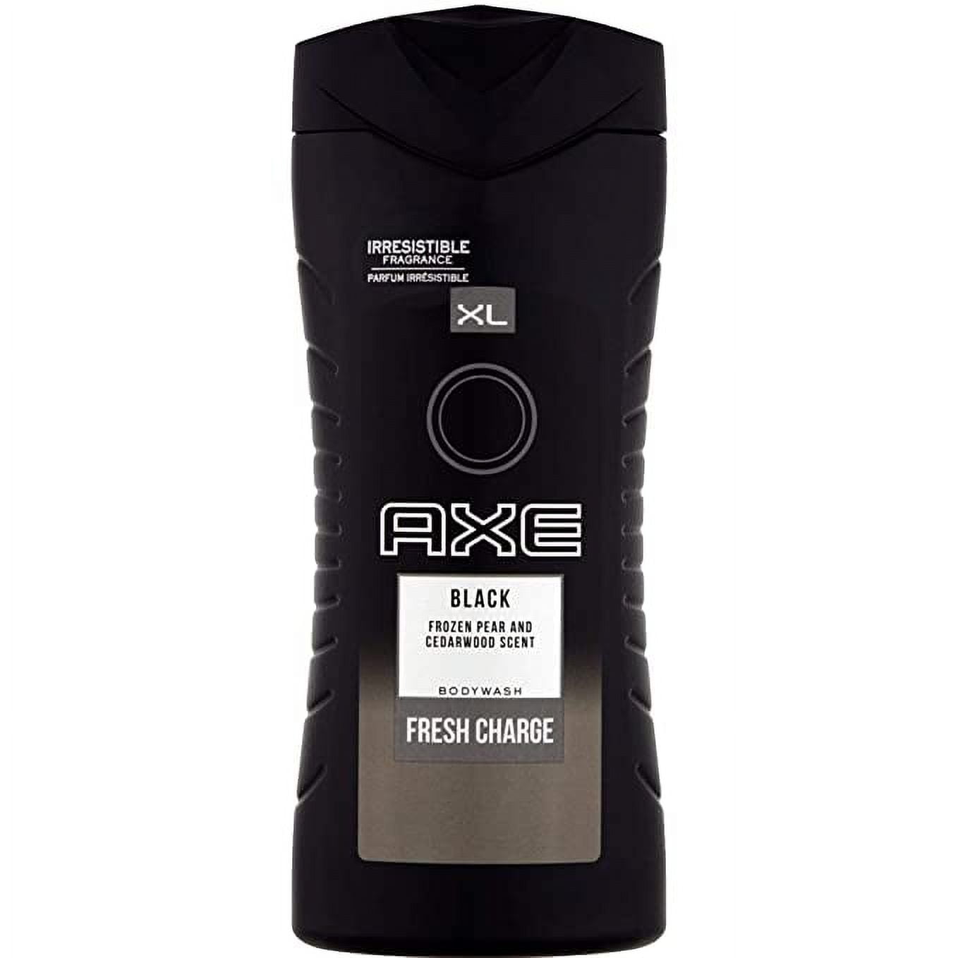 Axe Body Wash For Men, Black, Frozen Pear and Cedarwood Scent, Fresh