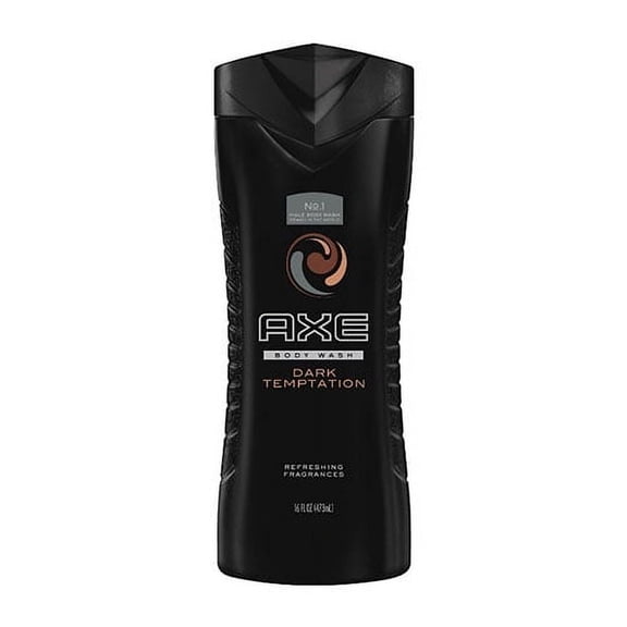 Axe Body Wash Refreshing Fragrances Dark Temptation - 16 Oz., 3 Pack